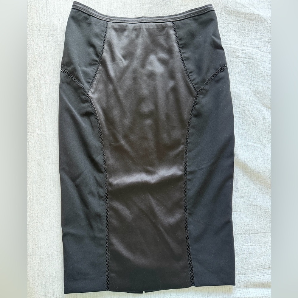 Authentic Elisabetta Franchi Elegant Black Women's Skirt worn once